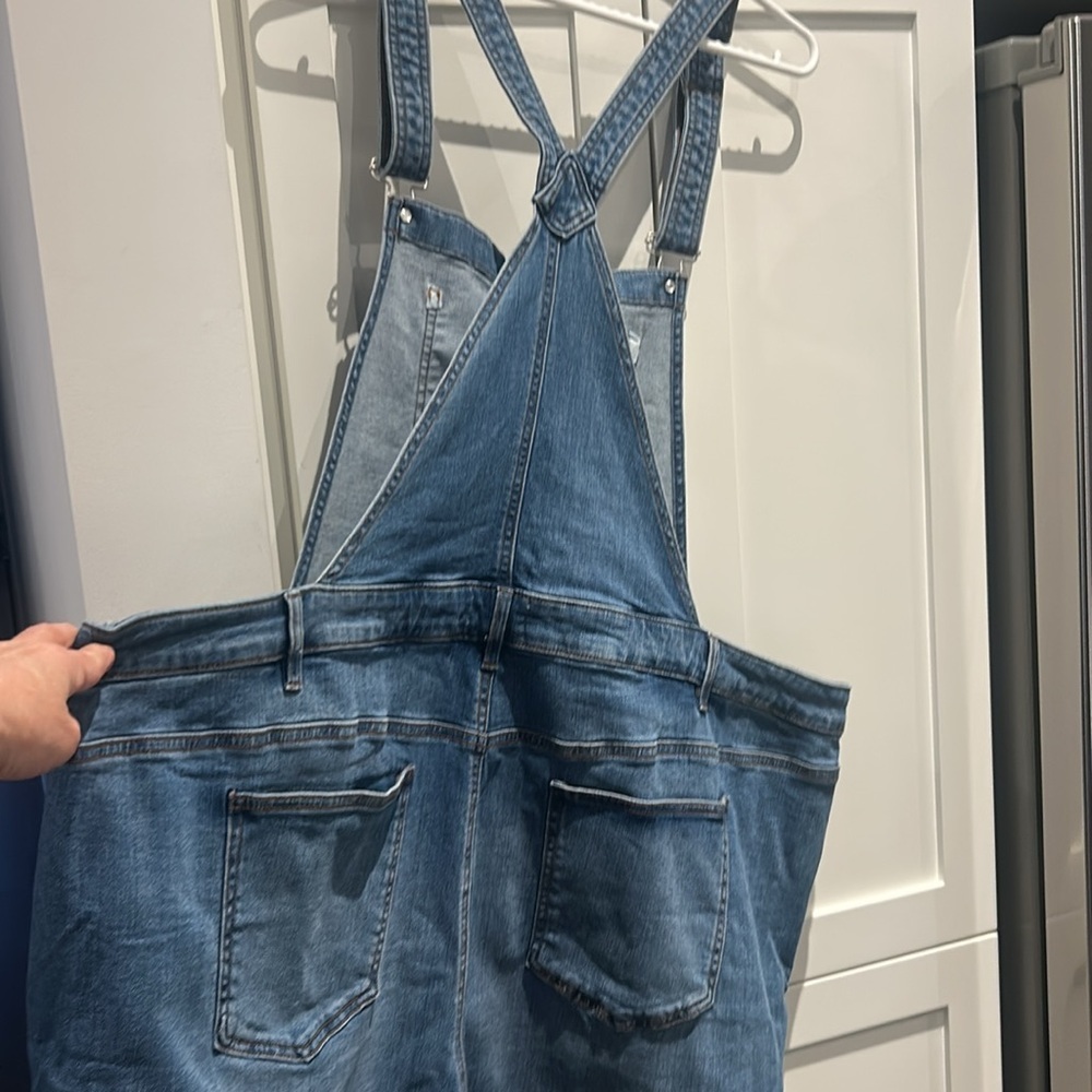 DC Jeans Denim Shortalls Overalls Blue Jean Romper Women’s Size 26 Casual - Picture 4 of 16